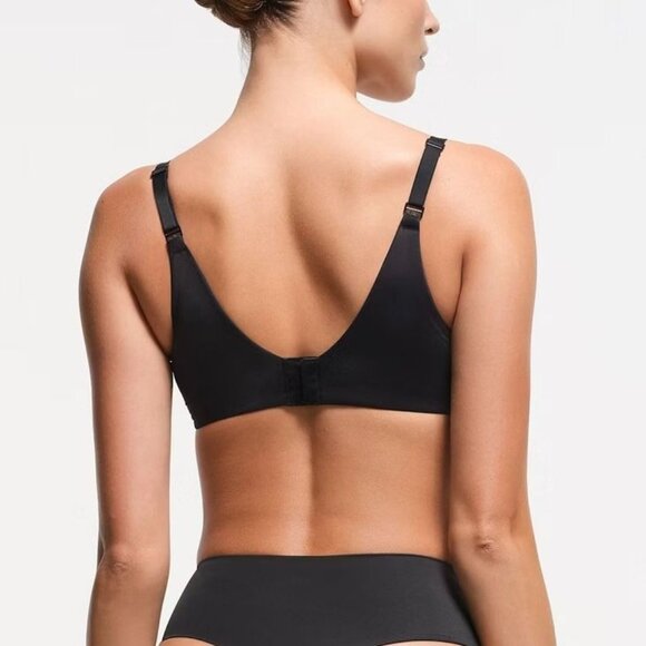 NWT SKIMS Smoothing Intimates Full Coverage Lightly Lined Bra in Onyx - 34C - Picture 8 of 9